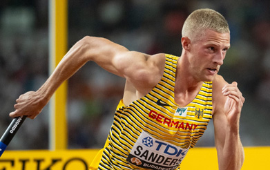 Manuel Sanders, Leichtathletik