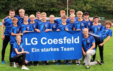 LG Coesfeld männliche U 16, Leichtathletik